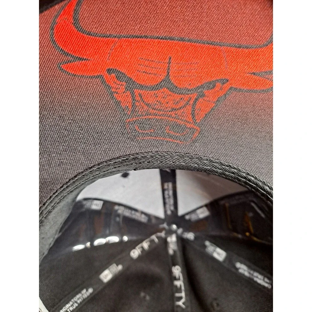 New Era Chicago Bulls‎ 9FIFTY Snapback Hat Cap NBA Gray Mens
